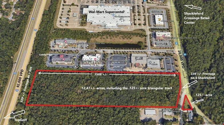 Preview of VacantLand space for Sale at 3000 S Shackleford Rd