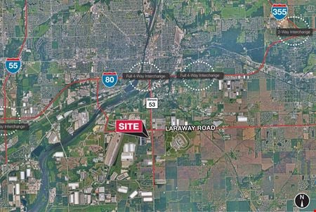 Preview of VacantLand space for Sale at Route 53 and Laraway Road