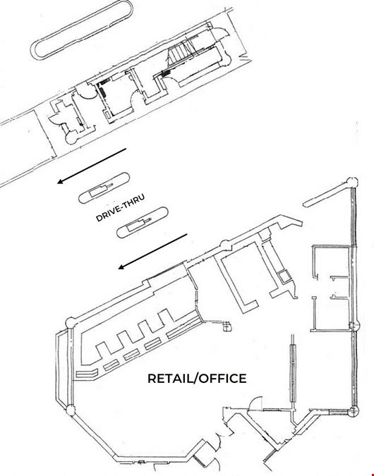 Office w/ Drive-Thru Available