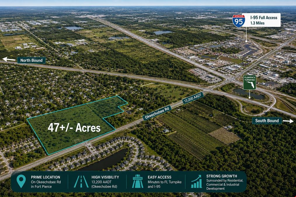 8560 Okeechobee Rd - 47 Acres of Developmental Land