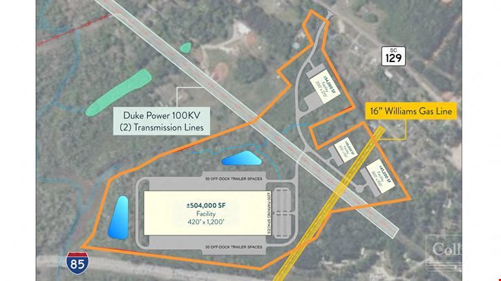 Tyger Lake Industrial Park - ±72-Acre Heavy Power Site For Sale