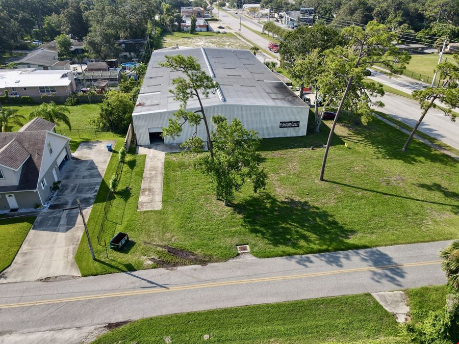 19,000 SF Steel Warehouse - 2 Acres Ormond Beach