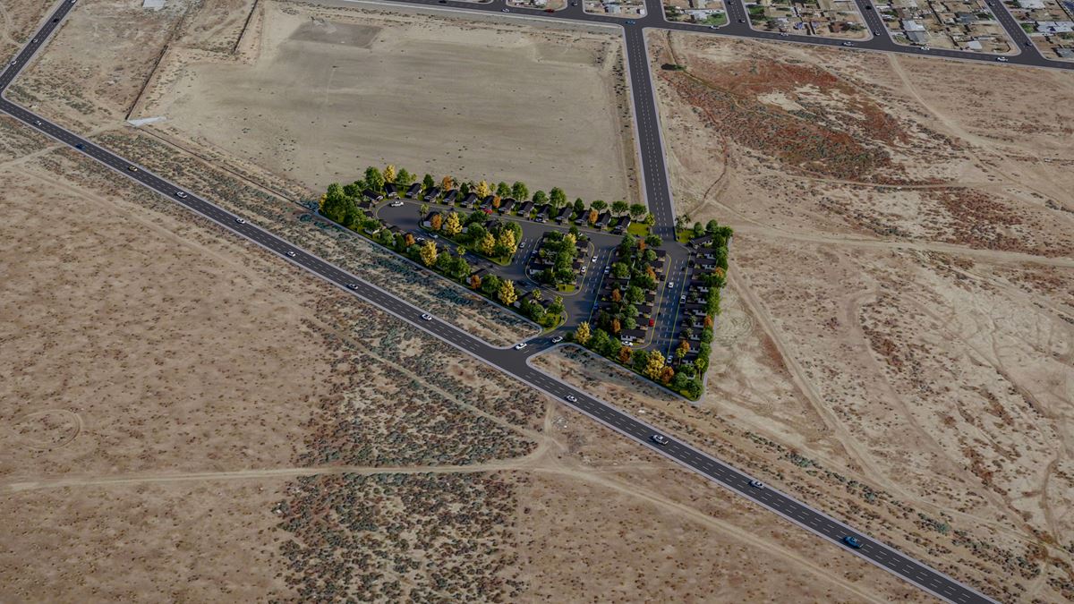 ±3.49 Acres of Level Land in Mojave, CA