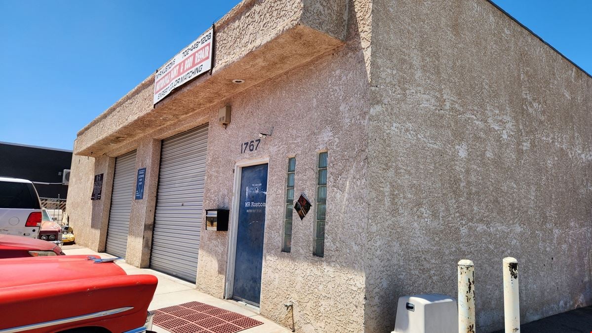 Rare Henderson Automotive Building