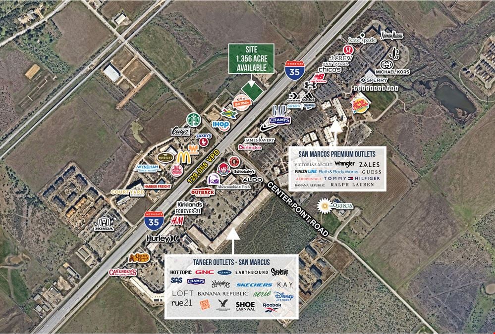 San Marcos - 1.356 Acre - Center Point Pad Site