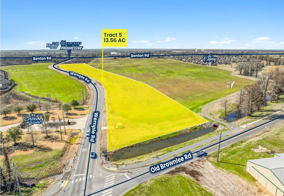 Versatile Land Tracts for Development in N Bossier- Wemple, Old Brownlee, Benton Rd