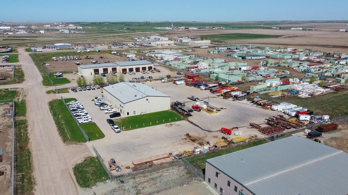 ±10,000 SF Shop | ±3.32 Acre Fenced Concrete Yard