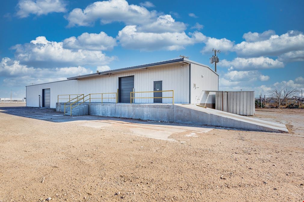 Office/Shop Facility with Dock & Cranes