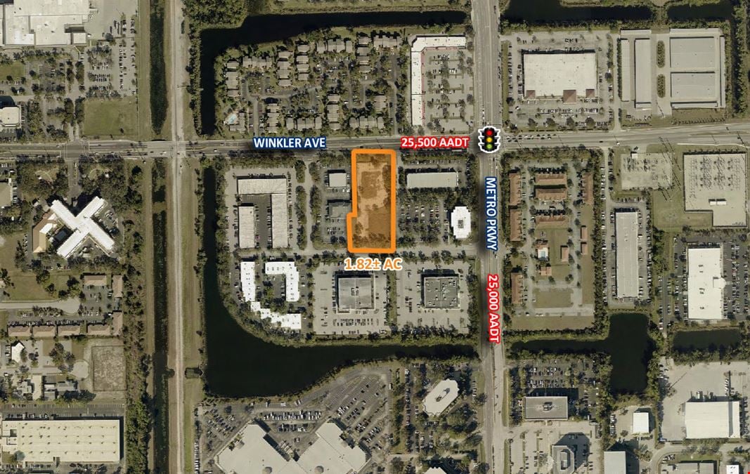 1.82± AC For Sale | Winkler Ave & Metro Pkwy, Fort Myers