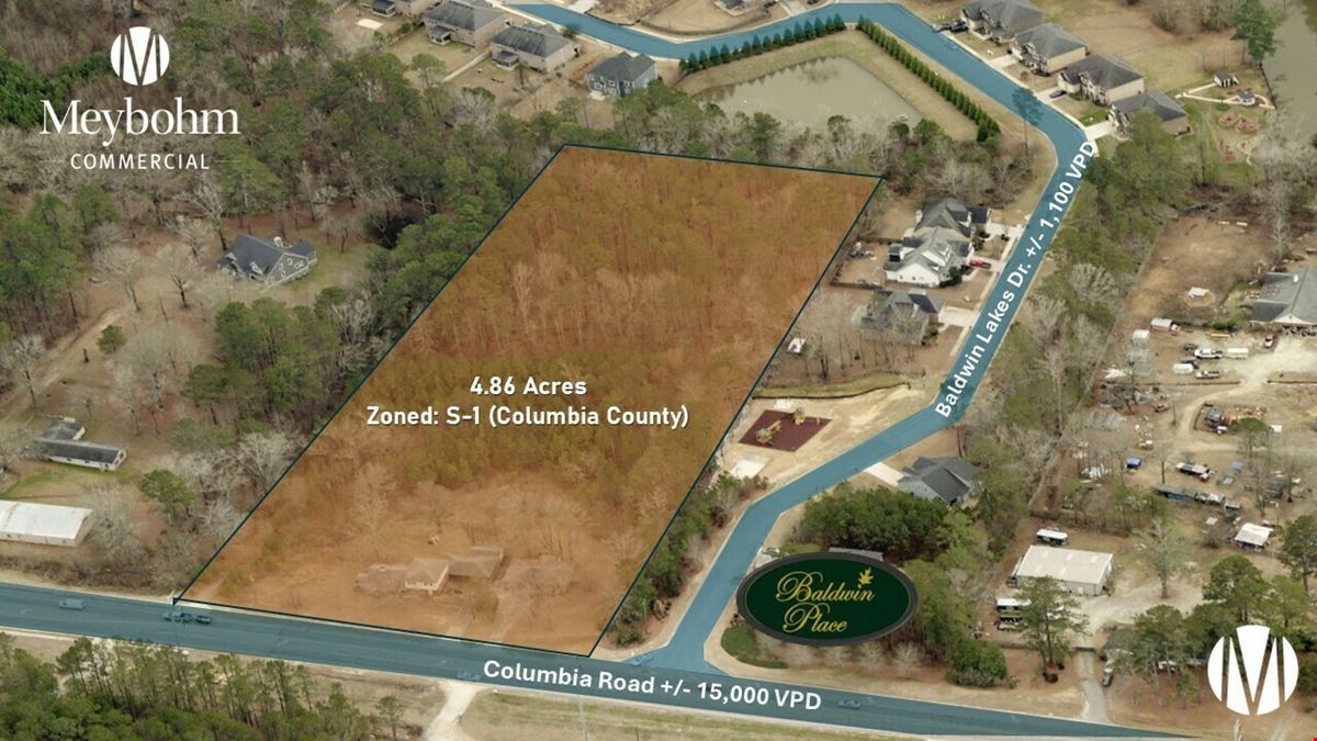 Special Use (S-1) Zoned Columbia County Parcel