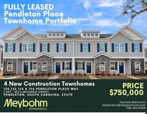 FULLY LEASED - 4 New Construction Townhomes