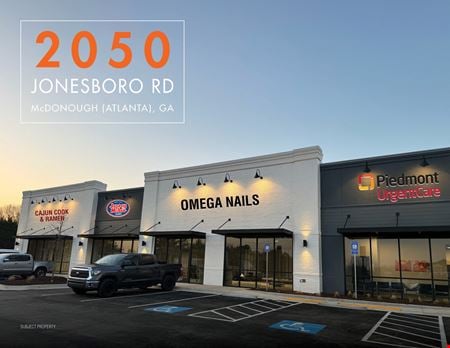 Preview of Retail space for Sale at 2050 Jonesboro Road