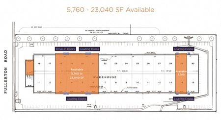 Preview of Industrial space for Rent at 7520 Fullerton Rd