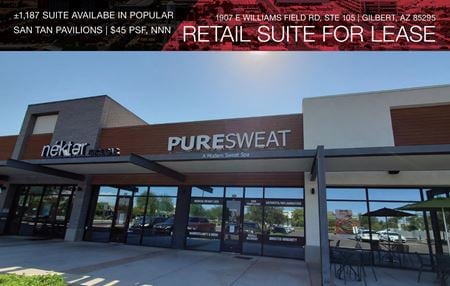 Preview of Retail space for Rent at 1907 E Williams Field Rd