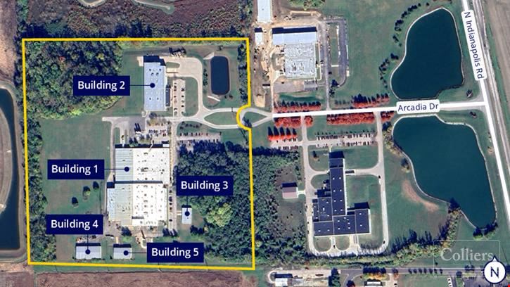 ±201,156 SF Advanced Manufacturing Campus in Columbus, IN