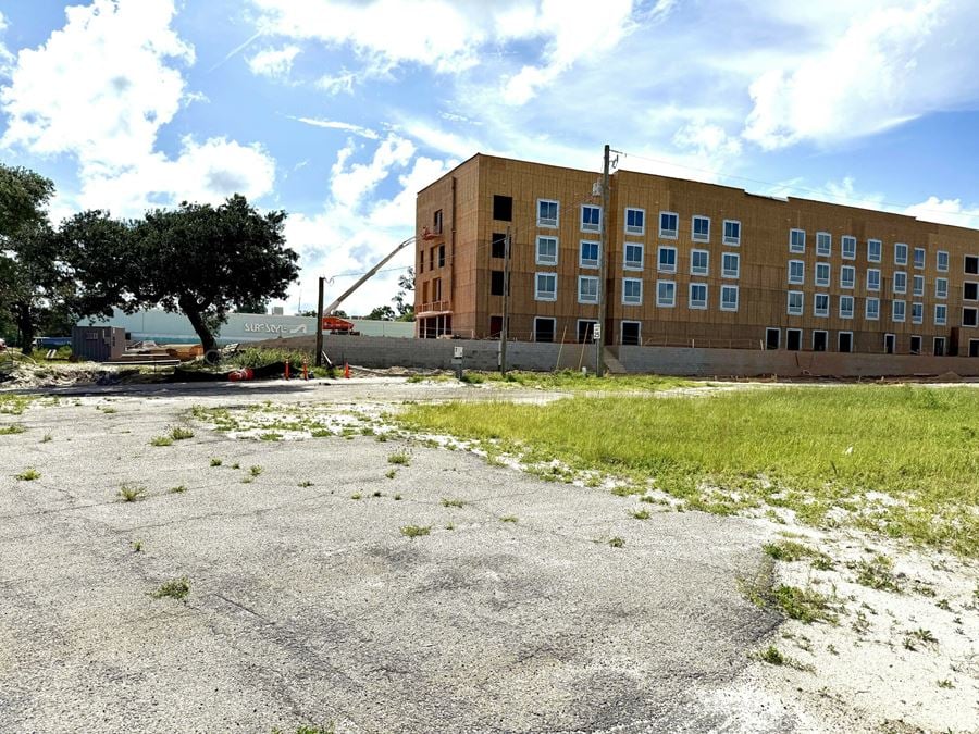 1.82 Acres Near Bustling Corner Adjacent Newly Erected Hampton Hotel