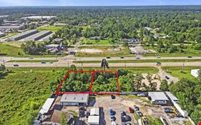 High-Growth Conroe Corridor – Two Hwy 242 Frontage Lots with Prime Development Potential