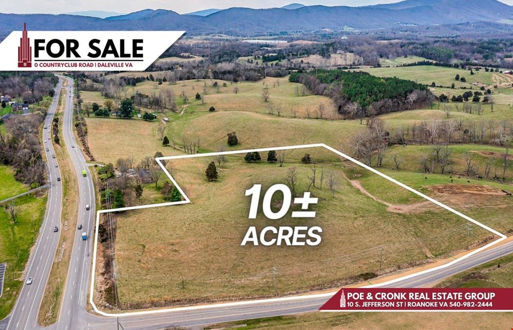 10 Acres | Country Club Rd & Hwy 220