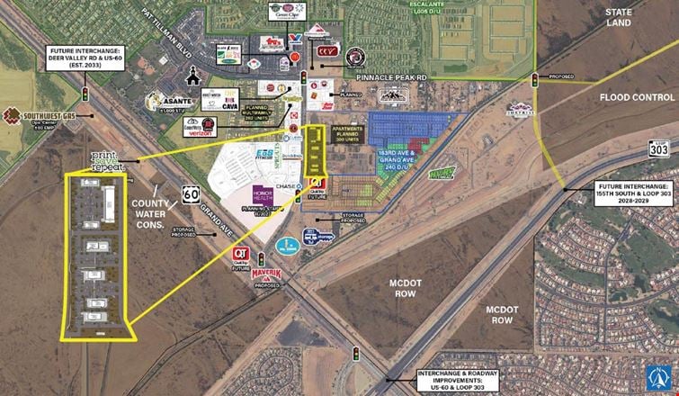 Preview of Retail space for Rent at 163rd Ave & Pinnacle Peak Rd | SSEC