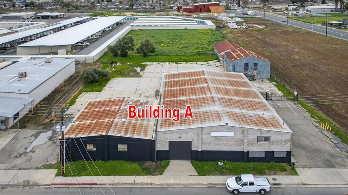 Freestanding Industrial Building on ±2.37 Acres in Porterville