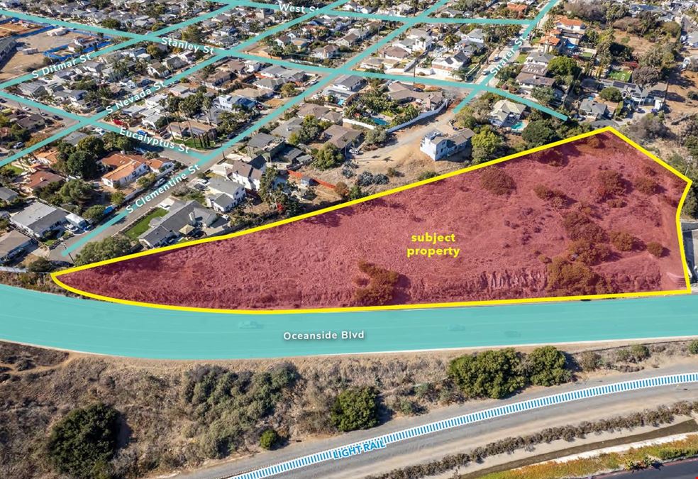 Oceanside Blvd - Approved 99 Room Hotel Site