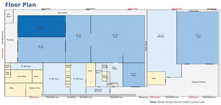 FOR SALE: 17,384± Square Foot Food Manufacturing/ Cold Storage Warehouse
