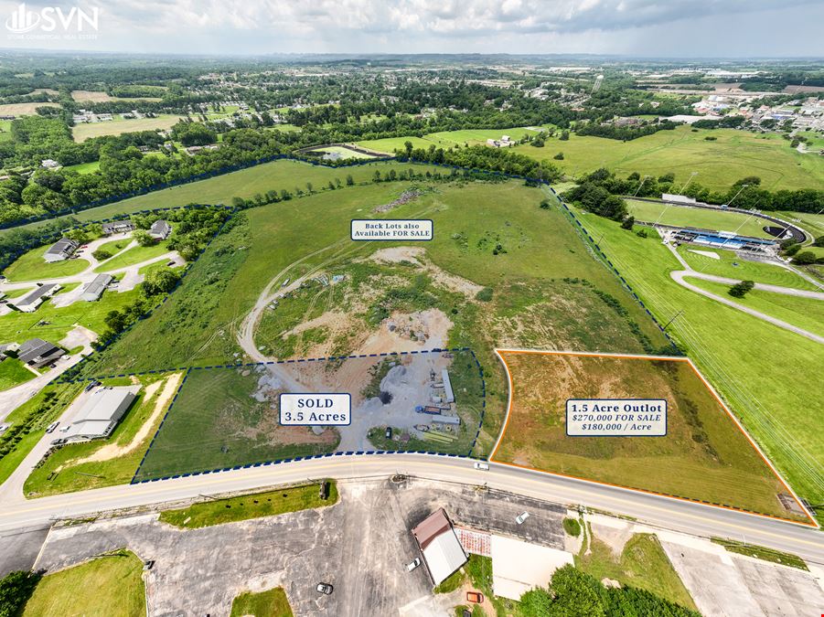 1.5-Acre Retail Outlot For Sale