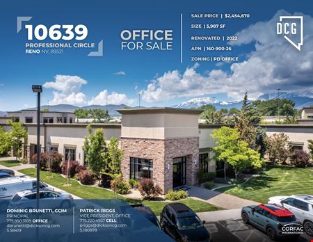 Preview of Office space for Sale at 10639 Professional Circle