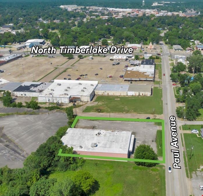 1 AC Commercial Lot with 15,454 SF Multi-Use Service Building