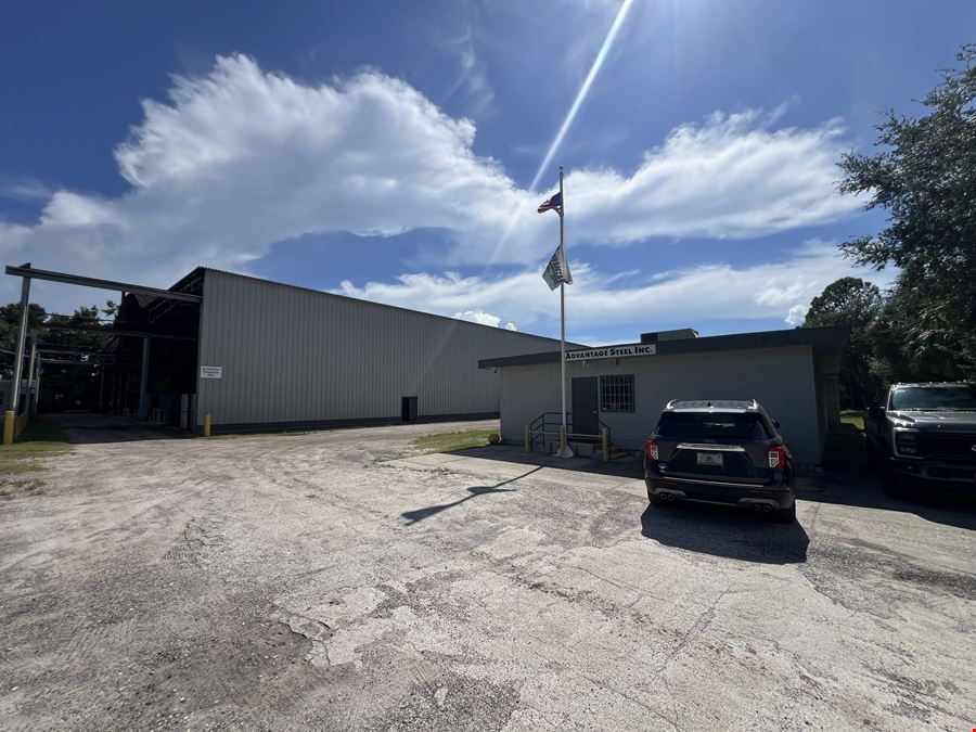 Tampa Manufacturing Zoned Steel Fabrication Warehouse