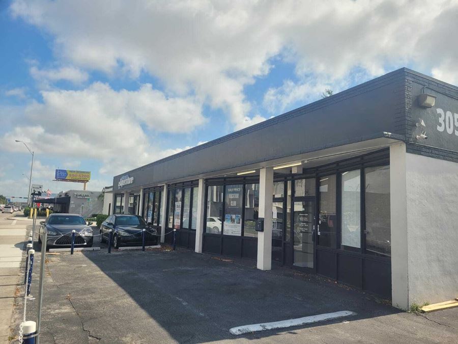 Retail/ Office fronting Le Jeune Rd