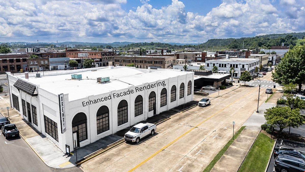 Music Venue or Brewery - Historic Ford Dealership. Semi-Truck Access. Downtown.