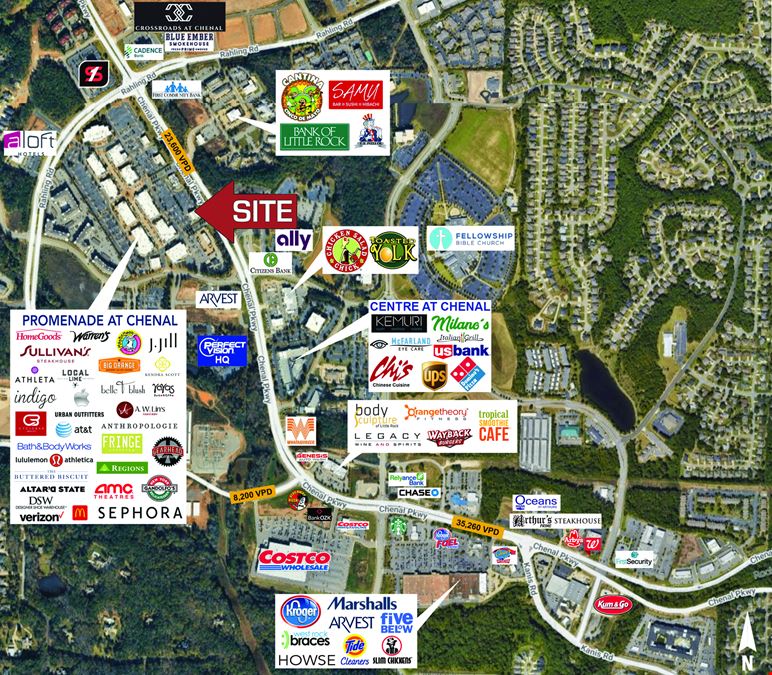 Prime Retail Space for Lease in West Little Rock