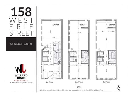 Preview of Retail space for Rent at 158 W Erie St