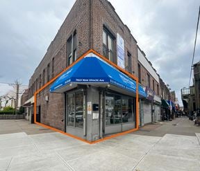 900 SF | 7601 New Utrecht Avenue | Newly Renovated Corner Retail Space For Lease