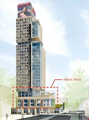 SF varies | Broad St & Spring Garden St | New Construction Retail/Medical Space