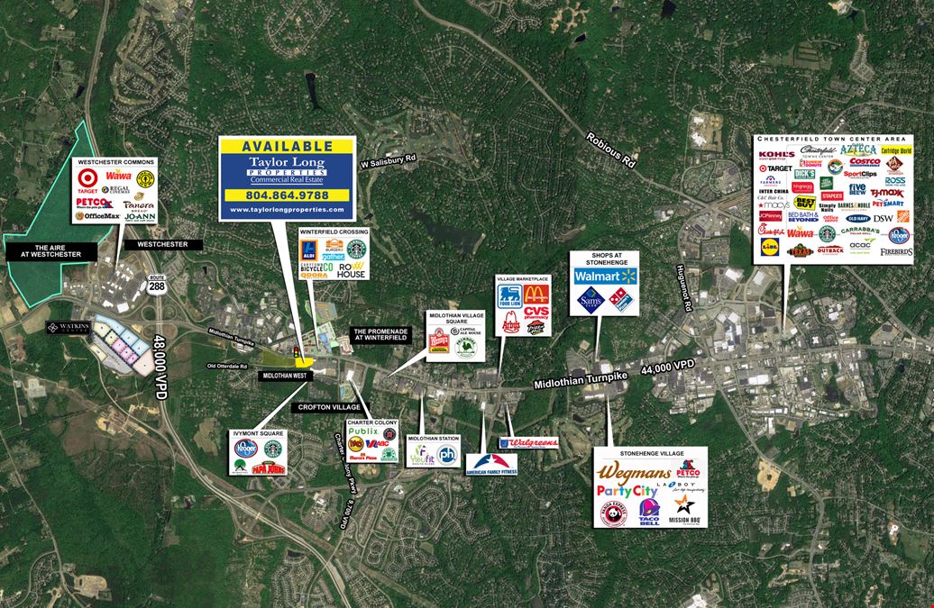 Midlothian West Commercial Parcel | 3.693 AC