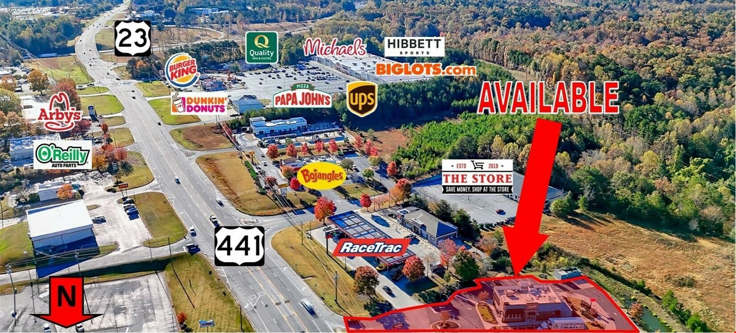 100% Fully Leased Investment: Restaurant Building in Cornelia, GA