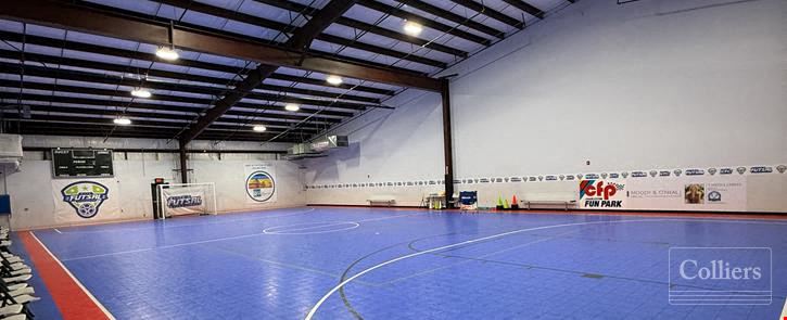 ±17,266-SF Turnkey Indoor Sports Facility in Mount Pleasant