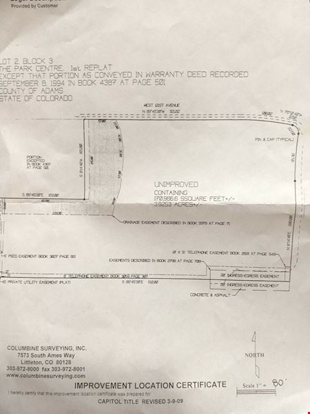 Preview of commercial space at  121st Ave and Pecos St