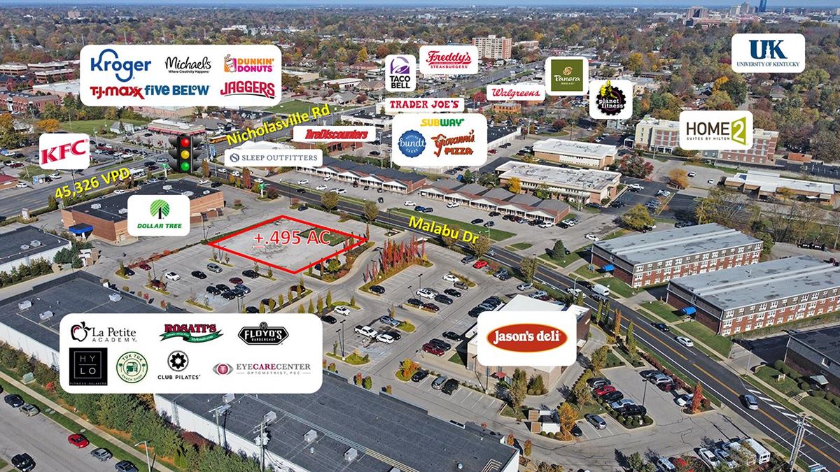 ONLINE AUCTION ONLY! +/-0.495 AC Outparcel