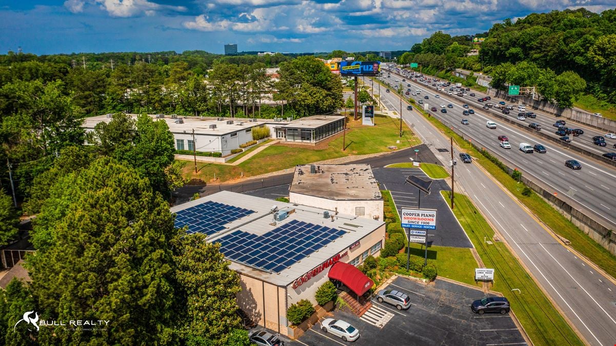 Showroom Building with I-85 Visibility | Brookhaven, GA | ±9,600 SF