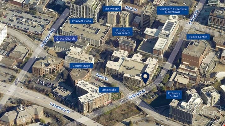 ±2,075-SF Two-Story Office Condo for Sale in the Heart of Downtown Greenville