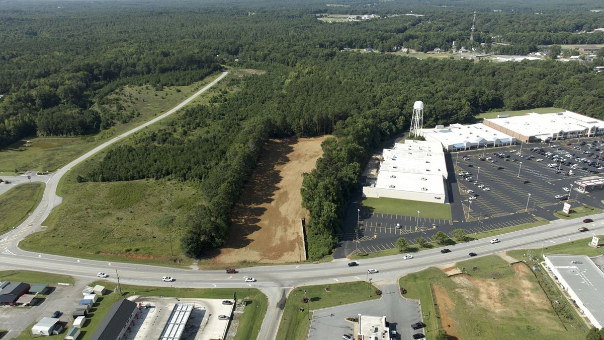 Retail/Medical Development Site Hartwell, GA