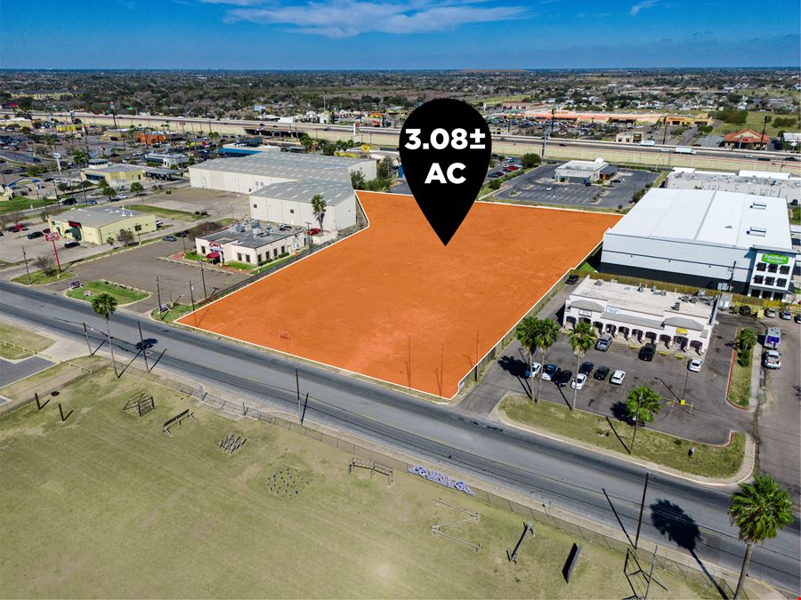 3.08 AC Development Site | Pike Blvd Weslaco TX | Flex | Industrial