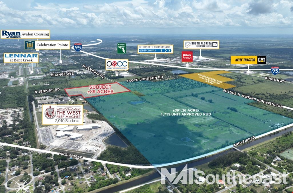 ±39 Acres Development Land