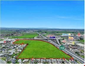 Commercial Retail Parcel Available Off HWY-198 in Hanford, CA