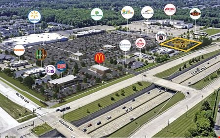 Preview of Retail space for Rent at 44575-44833 Mound Road