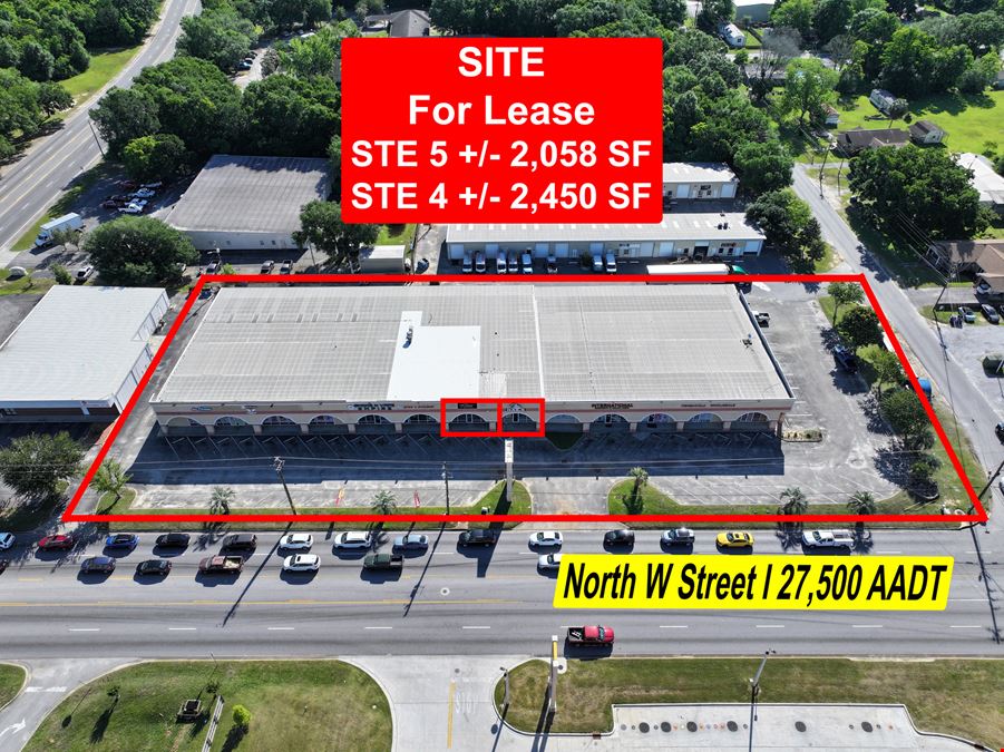 High-Visibility Strip Center for Lease in Central Pensacola