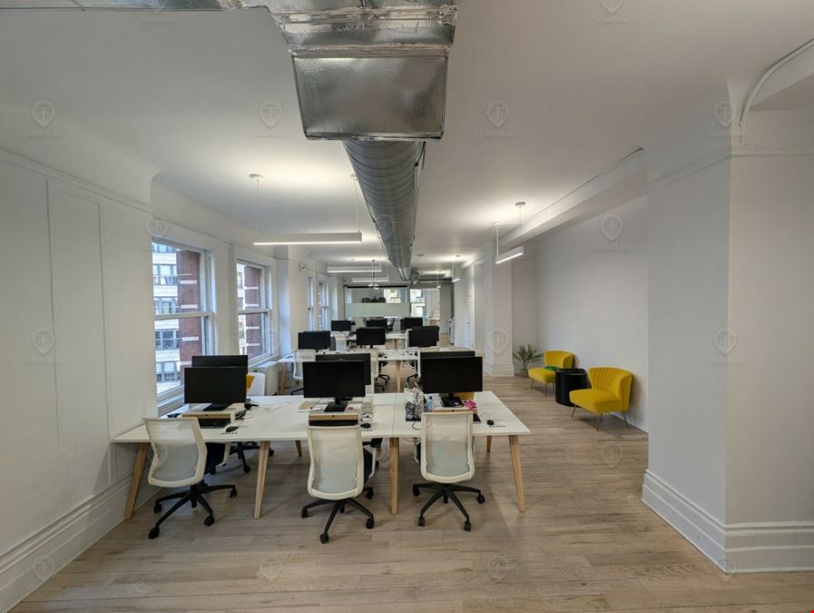 3,200 SF | 1133 Broadway | Beautifully Built-Out Office For Sublease